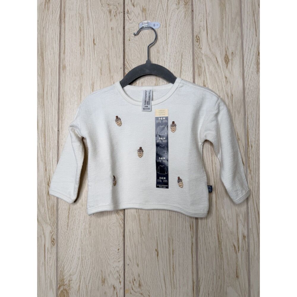 Modern Moments by Gerber Gender Neutral Drop Shoulder Top 3-6M